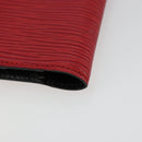 LOUIS VUITTON Epi Mini Agenda Day Planner Cover Red R20077 LV Auth 179965-15