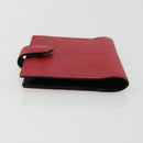 LOUIS VUITTON Epi Mini Agenda Day Planner Cover Red R20077 LV Auth 179965-5