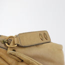 Chloe Hand Bag Leather Beige Gold Auth 179981-14