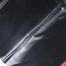CELINE Macadam Canvas Clutch Bag Red Gold Auth 179982-10