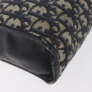 Christian Dior Trotter Canvas Clutch Bag Navy Auth 179986-11
