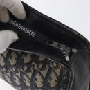 Christian Dior Trotter Canvas Clutch Bag Navy Auth 179986-13