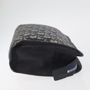 Christian Dior Trotter Canvas Clutch Bag Navy Auth 179986-5