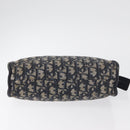 Christian Dior Trotter Canvas Clutch Bag Navy Auth 179986-8
