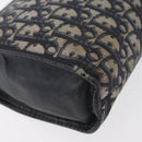 Christian Dior Trotter Canvas Clutch Bag Navy Auth 179986-9