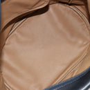 Christian Dior Trotter Canvas Hand Bag Black Gold Auth 180006-12