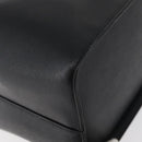 GIVENCHY Hand Bag Leather Black Gold Auth 180008-16