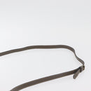 FENDI Zucchino Canvas Shoulder Bag Beige Auth 180015-9