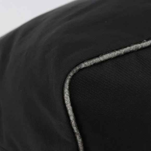 FENDI Umhängetasche Nylon Schwarz Gold Original 180024
