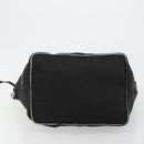 FENDI Umhängetasche Nylon Schwarz Gold Original 180024-5