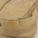 Chloe Hand Bag Leather Beige Gold Auth 180029-10