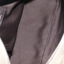SAINT LAURENT Hand Bag Patent leather Gray Silver Auth 180031A-10