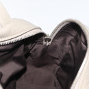 SAINT LAURENT Hand Bag Patent leather Gray Silver Auth 180031A-19