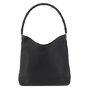 GUCCI Bamboo Shoulder Bag Leather Black 001 3244 Auth 180043-13
