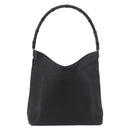 GUCCI Bamboo Shoulder Bag Leather Black 001 3244 Auth 180043-2