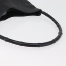 GUCCI Bamboo Shoulder Bag Leather Black 001 3244 Auth 180043-8