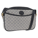 GUCCI Micro GG Supreme Schoudertas PVC Marinegoud 007 56 0095 Auth 180046-1