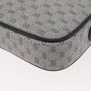 GUCCI Micro GG Supreme Schoudertas PVC Marinegoud 007 56 0095 Auth 180046-16