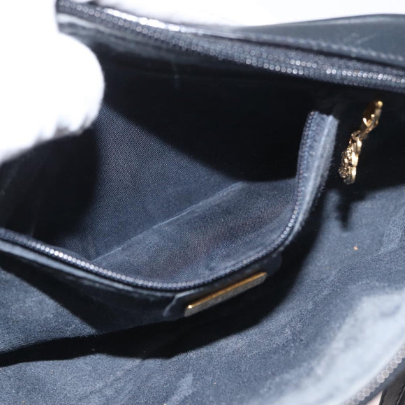 GUCCI Micro GG Supreme Schoudertas PVC Marinegoud 007 56 0095 Auth 180046