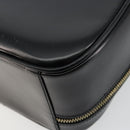 GUCCI Bamboo Vanity Hand Bag Patent 2way Black Gold 000 270 0323 Auth 180050-14