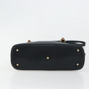 GUCCI Bamboe Handtas Leer 2way Groen Goud 000 1274 0290 Auth 180052-5
