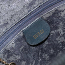 GUCCI Bamboe Handtas Leer 2way Groen Goud 000 1274 0290 Auth 180052-20