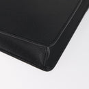 GUCCI Business Bag Leather Black Silver 015 0235 Auth 180056-16