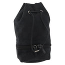 GUCCI GG Canvas Purse Pouch Black Silver 039 1054 Auth 180058-1