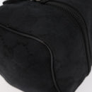 GUCCI GG Canvas Purse Pouch Black Silver 039 1054 Auth 180058-16