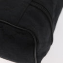 GUCCI GG Canvas Purse Pouch Black Silver 039 1054 Auth 180058-8