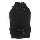 GUCCI GG Canvas Purse Pouch Black Silver 039 1054 Auth 180058-13