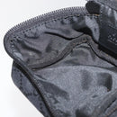 GUCCI GG Canvas Purse Pouch Black Silver 039 1054 Auth 180058-22