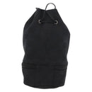 GUCCI GG Canvas Purse Pouch Black Silver 039 1054 Auth 180058-2