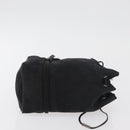 GUCCI GG Canvas Purse Pouch Black Silver 039 1054 Auth 180058-3