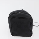 GUCCI GG Canvas Purse Pouch Black Silver 039 1054 Auth 180058-5