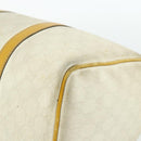 GUCCI GG Supreme Hand Bag PVC Ivory Silver 193603 Auth 180059-9