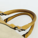 GUCCI GG Supreme Hand Bag PVC Ivory Silver 193603 Auth 180059-8