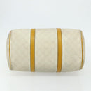 GUCCI GG Supreme Hand Bag PVC Ivory Silver 193603 Auth 180059-5