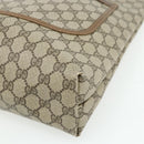GUCCI GG Supreme Web Sherry Line Tote Bag PVC Beige Red 40 02 003 Auth 180061-9