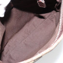 GUCCI GG Canvas Shoulder Bag Beige Silver 122793 Auth 180064-17