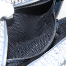 Christian Dior Trotter Canvas Hand Bag Navy Silver Auth 180069A-22