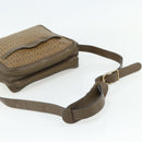 FENDI Zucchino Canvas Shoulder Bag Beige Auth 180076-7
