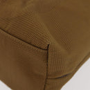 SAINT LAURENT Hand Bag Canvas Brown Auth 180089-11