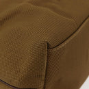 SAINT LAURENT Hand Bag Canvas Brown Auth 180089-12