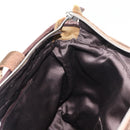SAINT LAURENT Hand Bag Canvas Brown Auth 180089-18