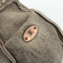CELINE Boogie bag Hand Bag Mouton Brown Auth 180091A-17