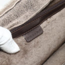CELINE Boogie bag Hand Bag Mouton Brown Auth 180091A-18