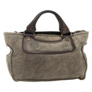 CELINE Boogie bag Hand Bag Mouton Brown Auth 180091A-13