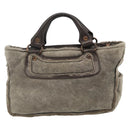 CELINE Boogie bag Hand Bag Mouton Brown Auth 180091A-2