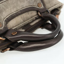 CELINE Boogie bag Hand Bag Mouton Brown Auth 180091A-7
